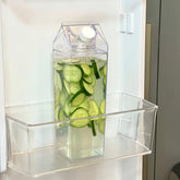 Garrafa Decorativa My Box 1L Transparente Organização para Bebidas - Ela Decora
